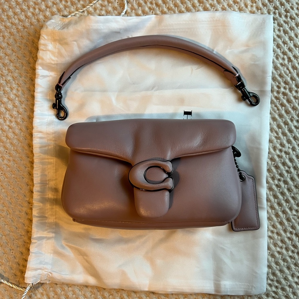 Coach Pillow Mini Tabby leather crossbody bag - Picture 6 of 15
